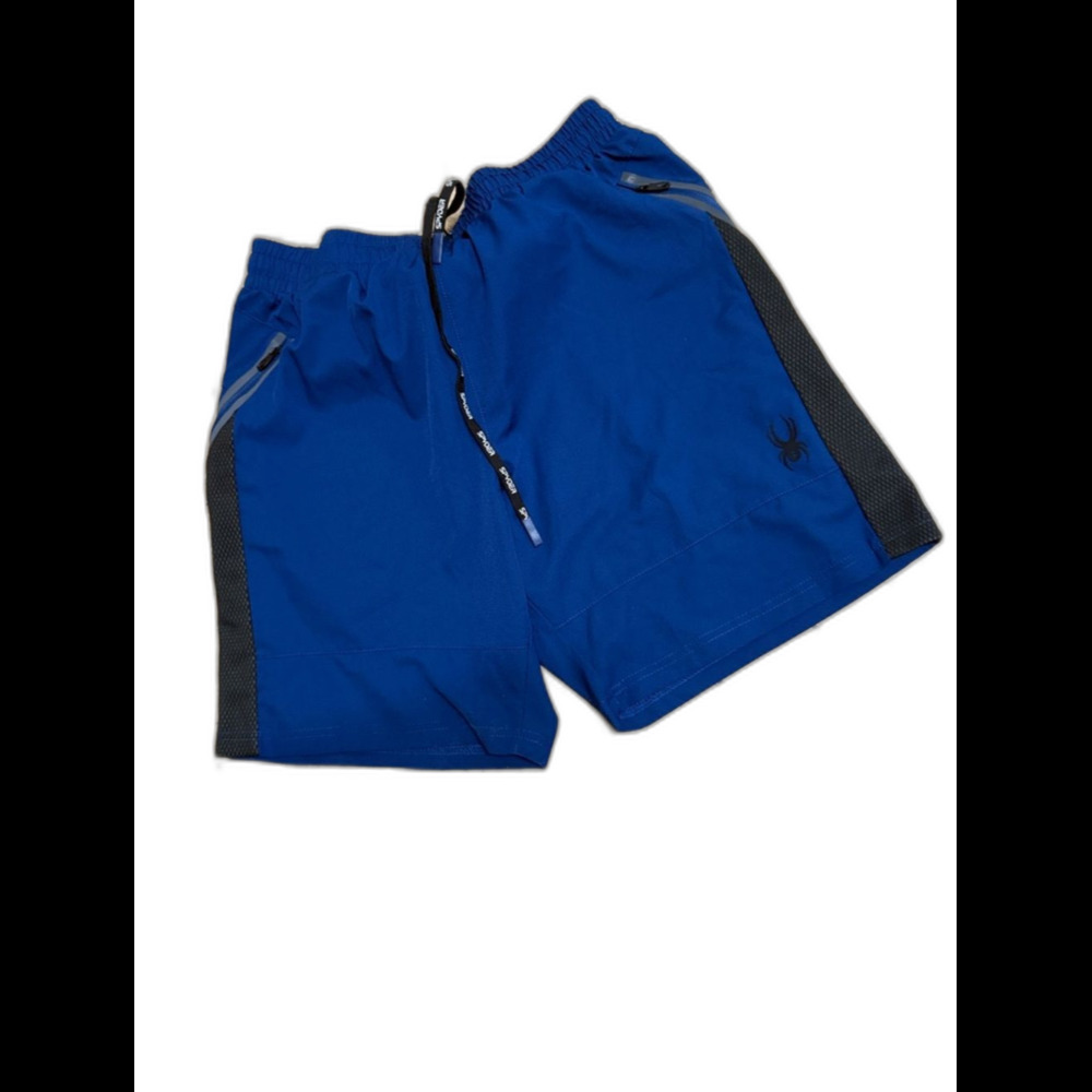 Spyder Royal Blue Shorts with Black Panels